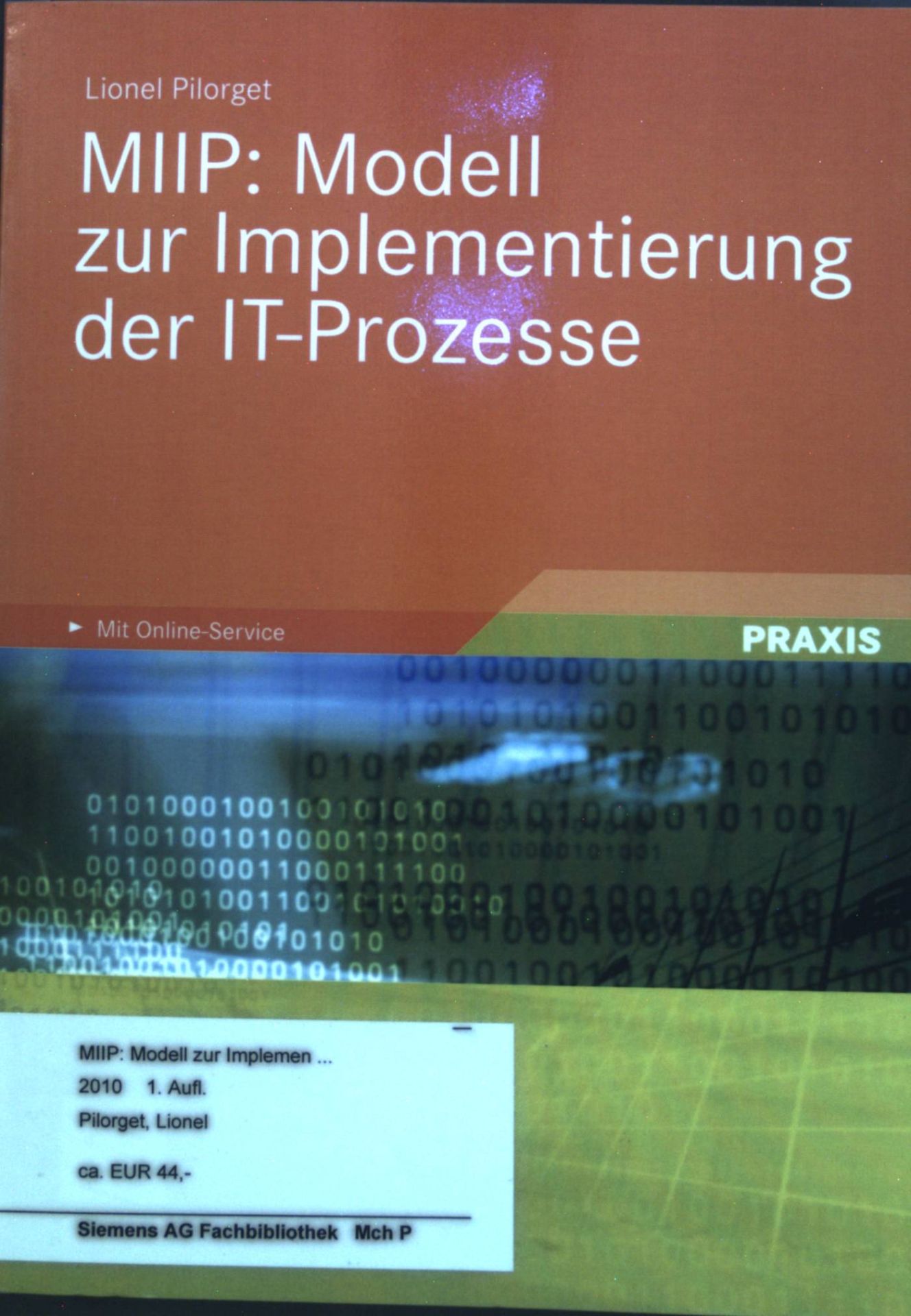 MIIP: Modell zur Implementierung der IT-Prozesse