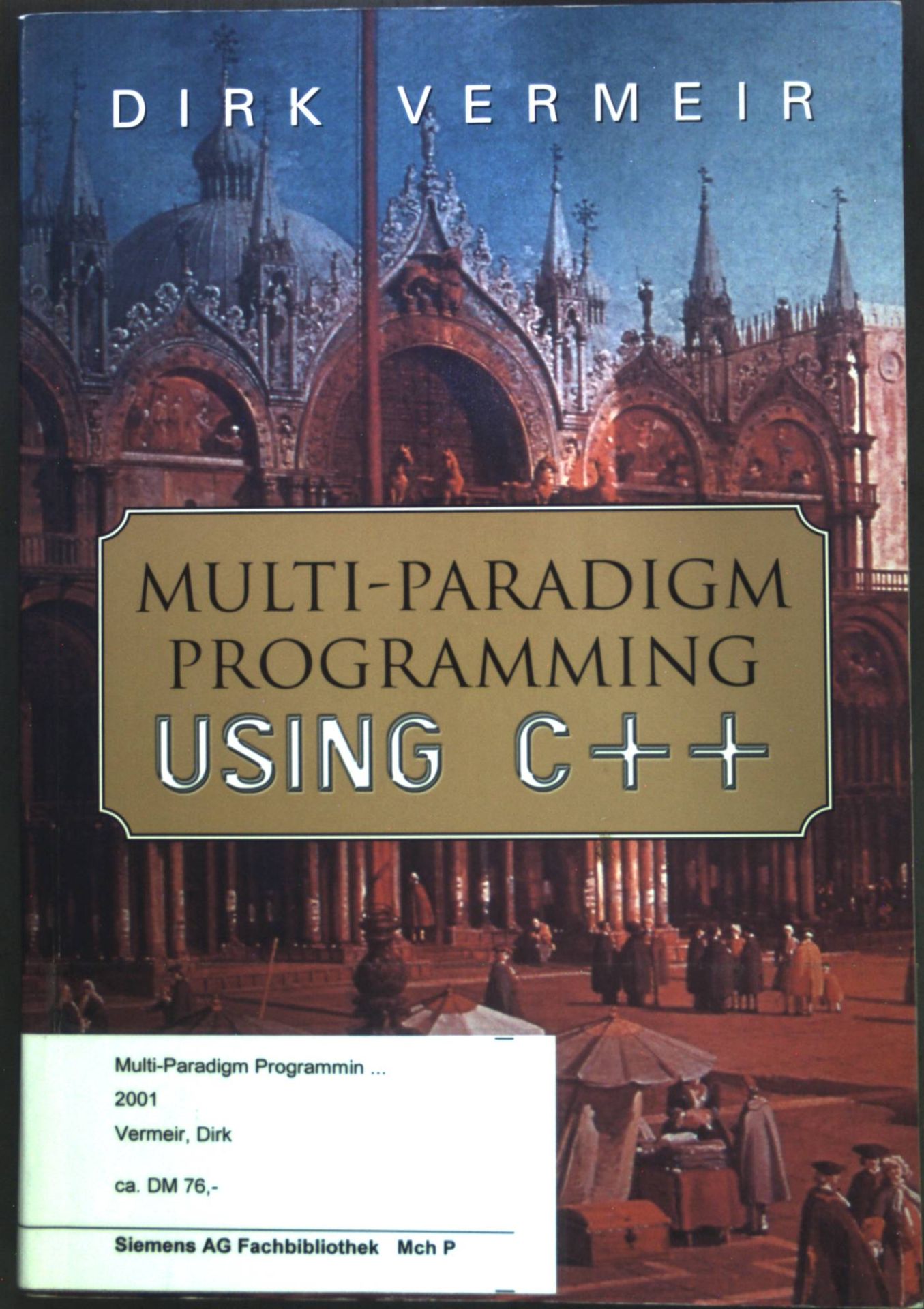 Multi-paradigm programming using C++