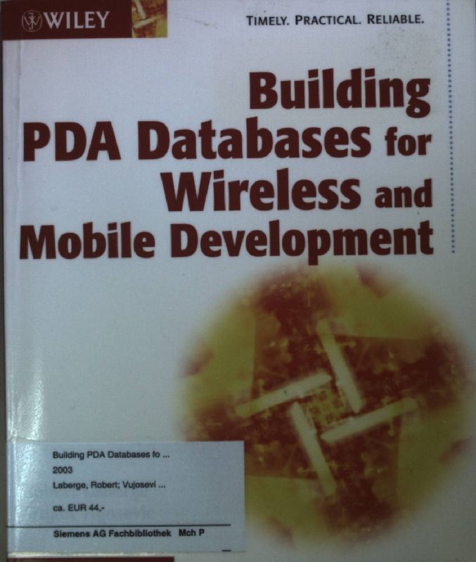 Building PDA Databases for Wireless and Mobile Development