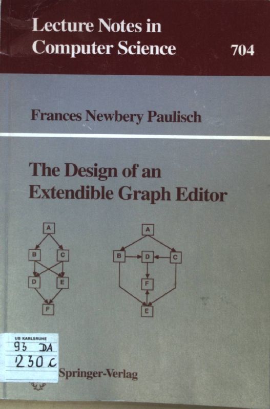 The Design of an Extendible Graph Editor
