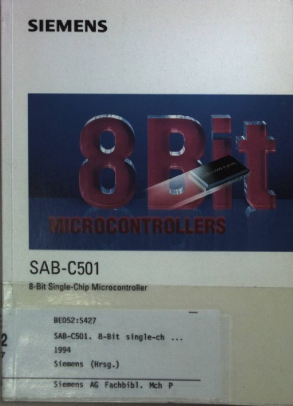 SAB-C501 8-Bit Single-Chip Microcontroller