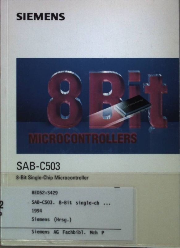 SAB-C503 8-Bit Single-Chip Microcontroller