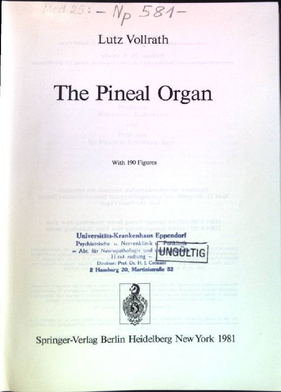 The Pineal Organ,