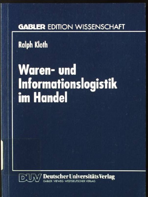 Waren- und Informationslogistik im Handel