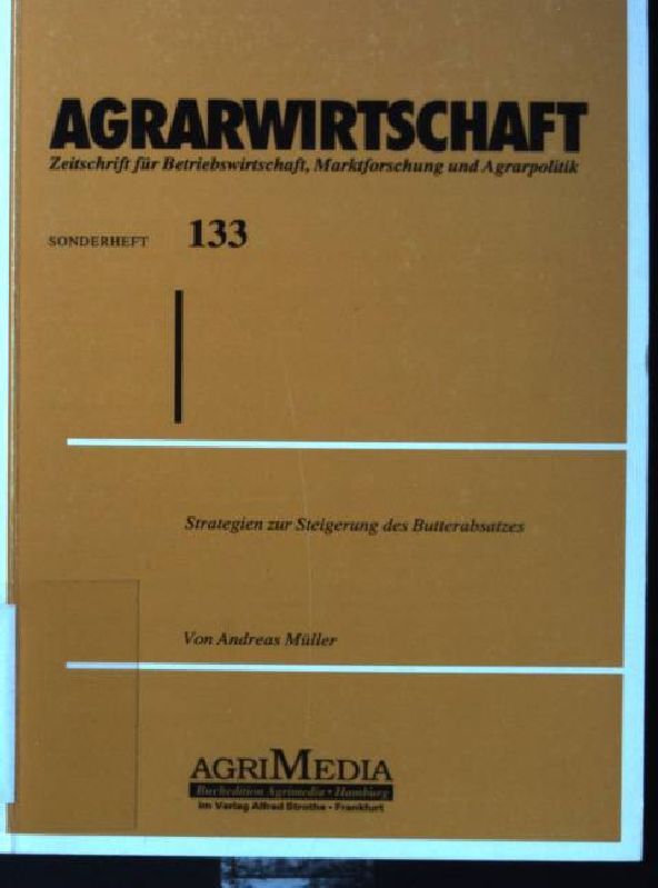 Strategien zur Steigerung des Butterabsatzes