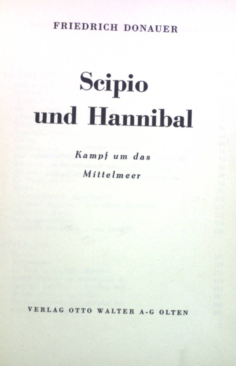 Scipio und Hannibal: Kampf um das Mittelmeer