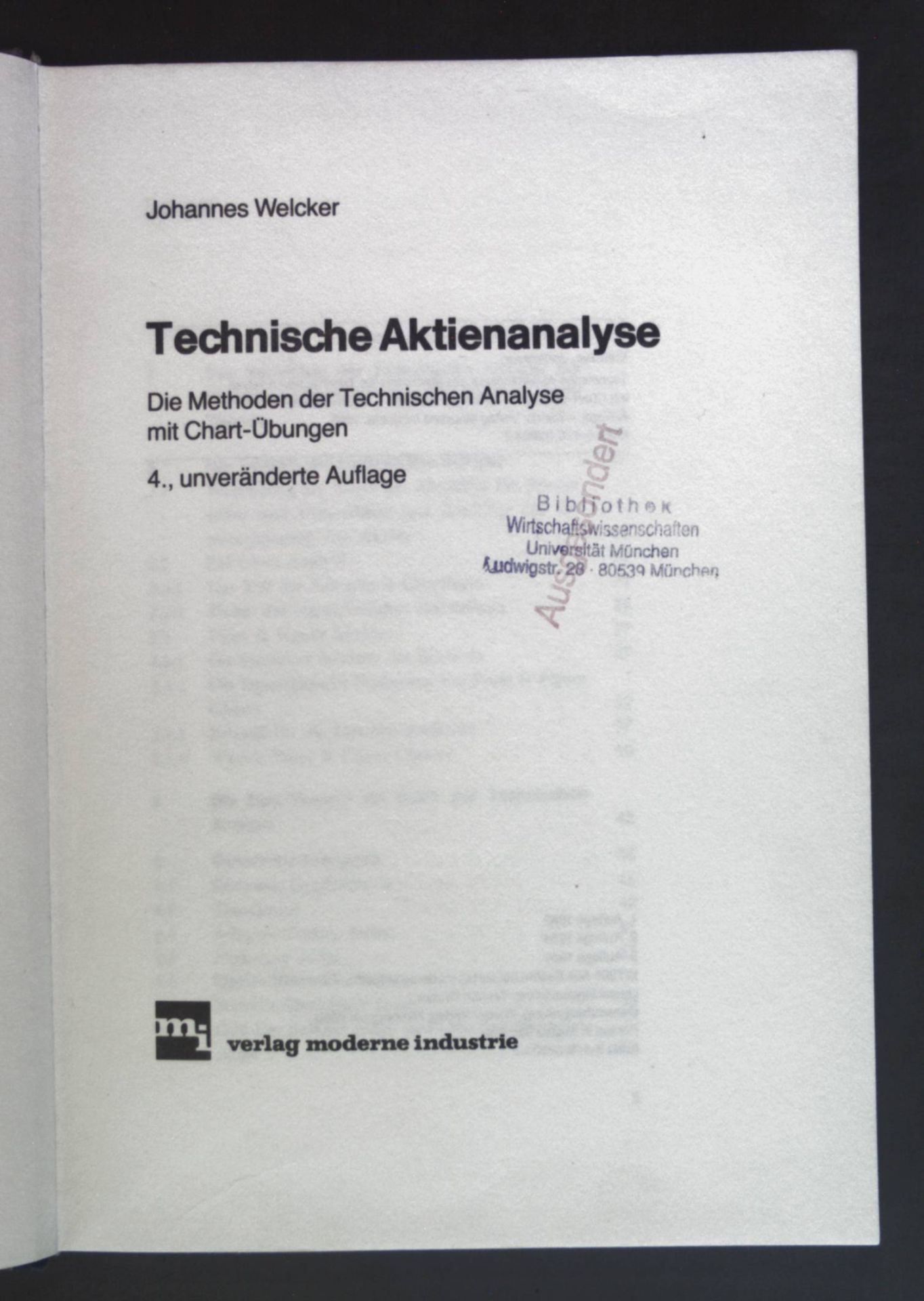 Technische Aktienanalyse: Die Methode der Technischen Analyse mit Chat-Übungen