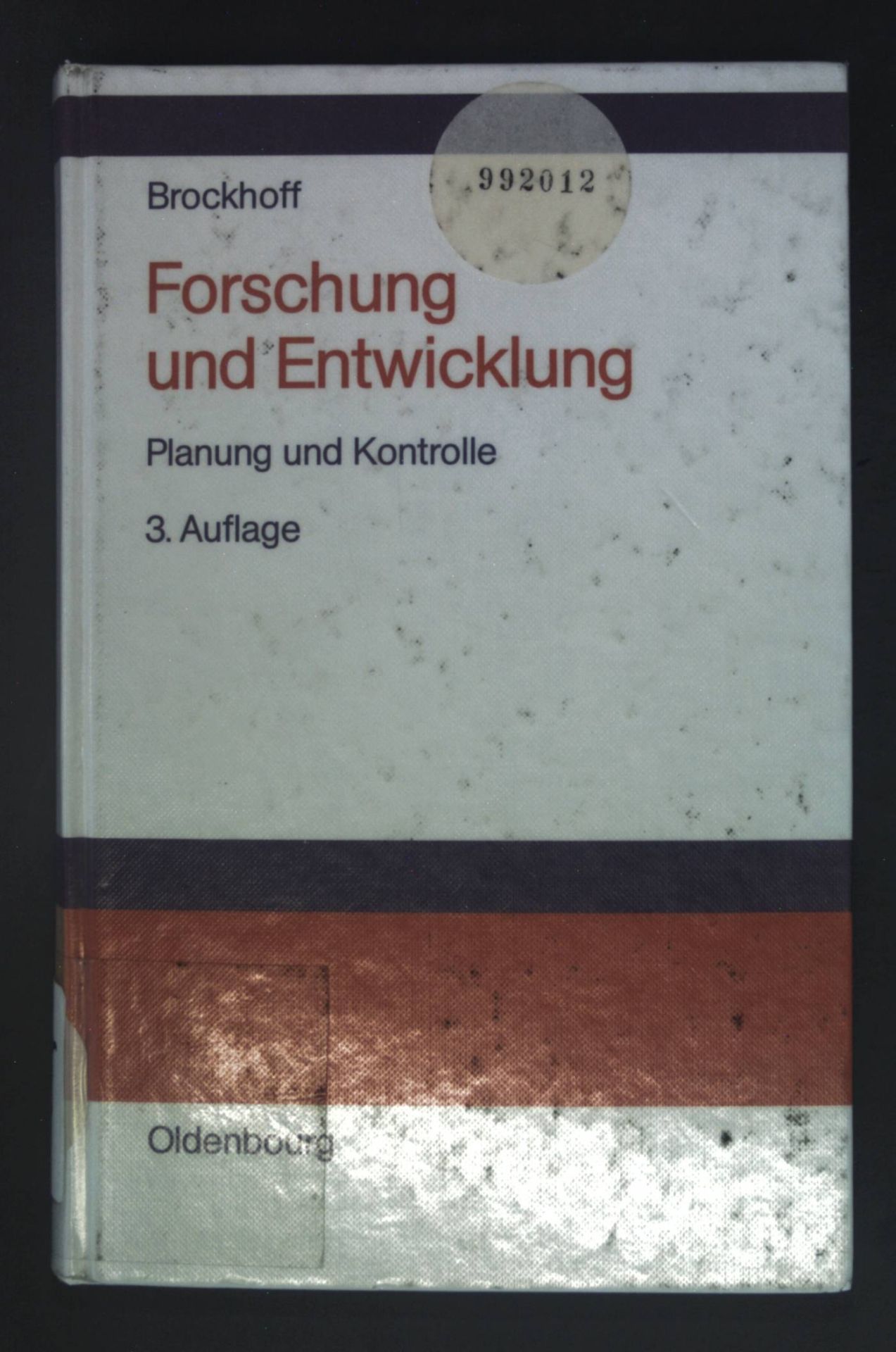Forschung und Entwicklung : Planung und Kontrolle