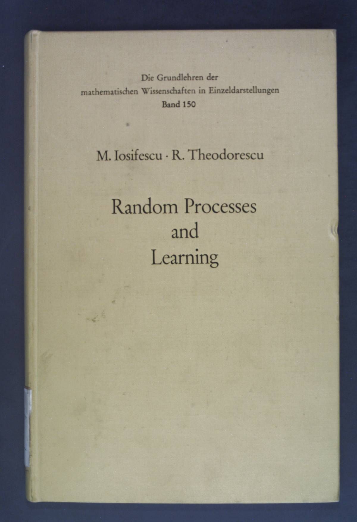Random Processes and Learning