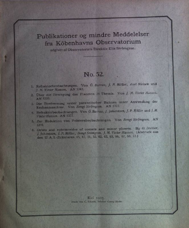 Refraktorbeobachtungen
