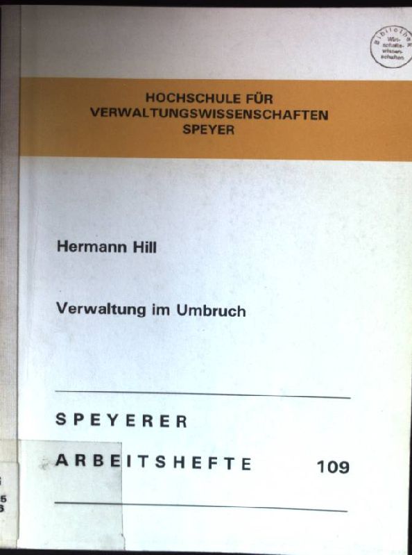 Verwaltung im Umbruch