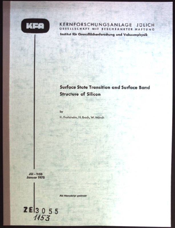 Surface State Transition and Surface Band Structure of Silicon