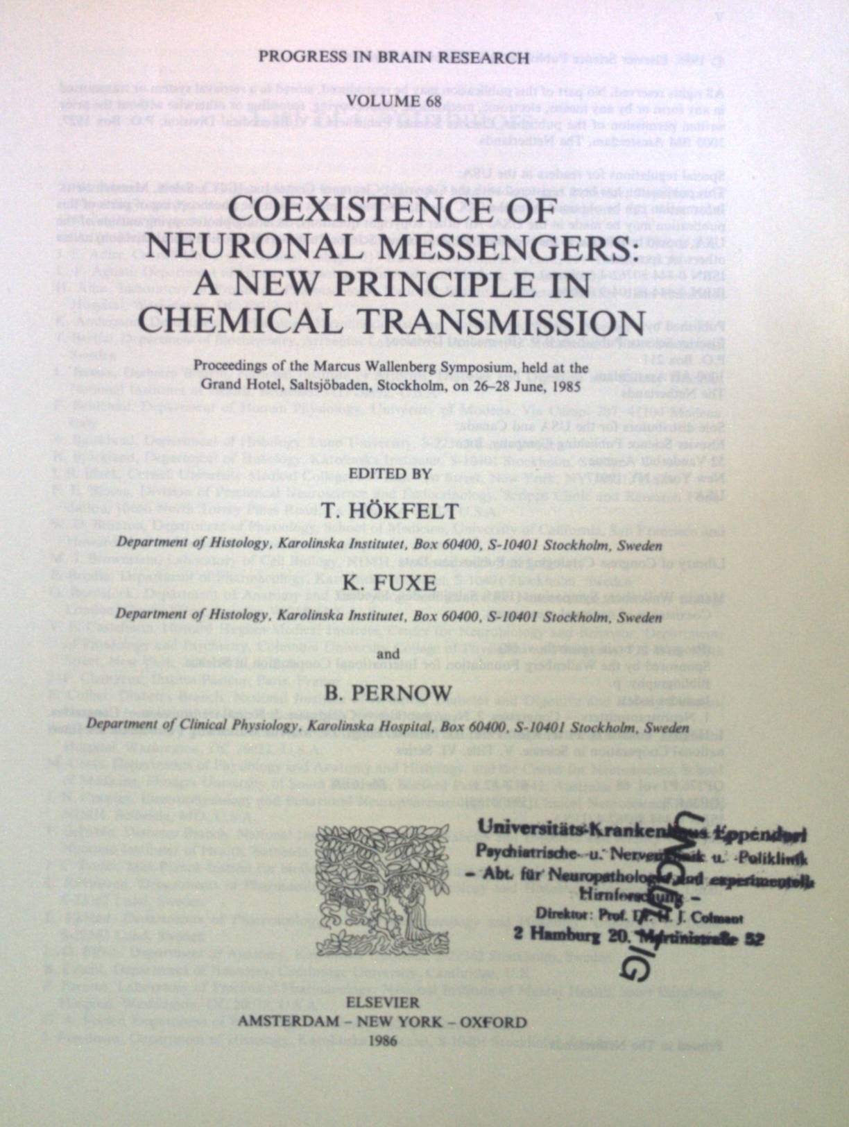 Coexistence of Neuronal Messengers: A new Principle in Chemical Transmission