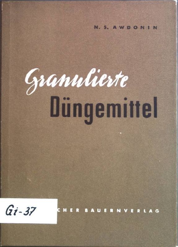 Granulierte Düngemittel