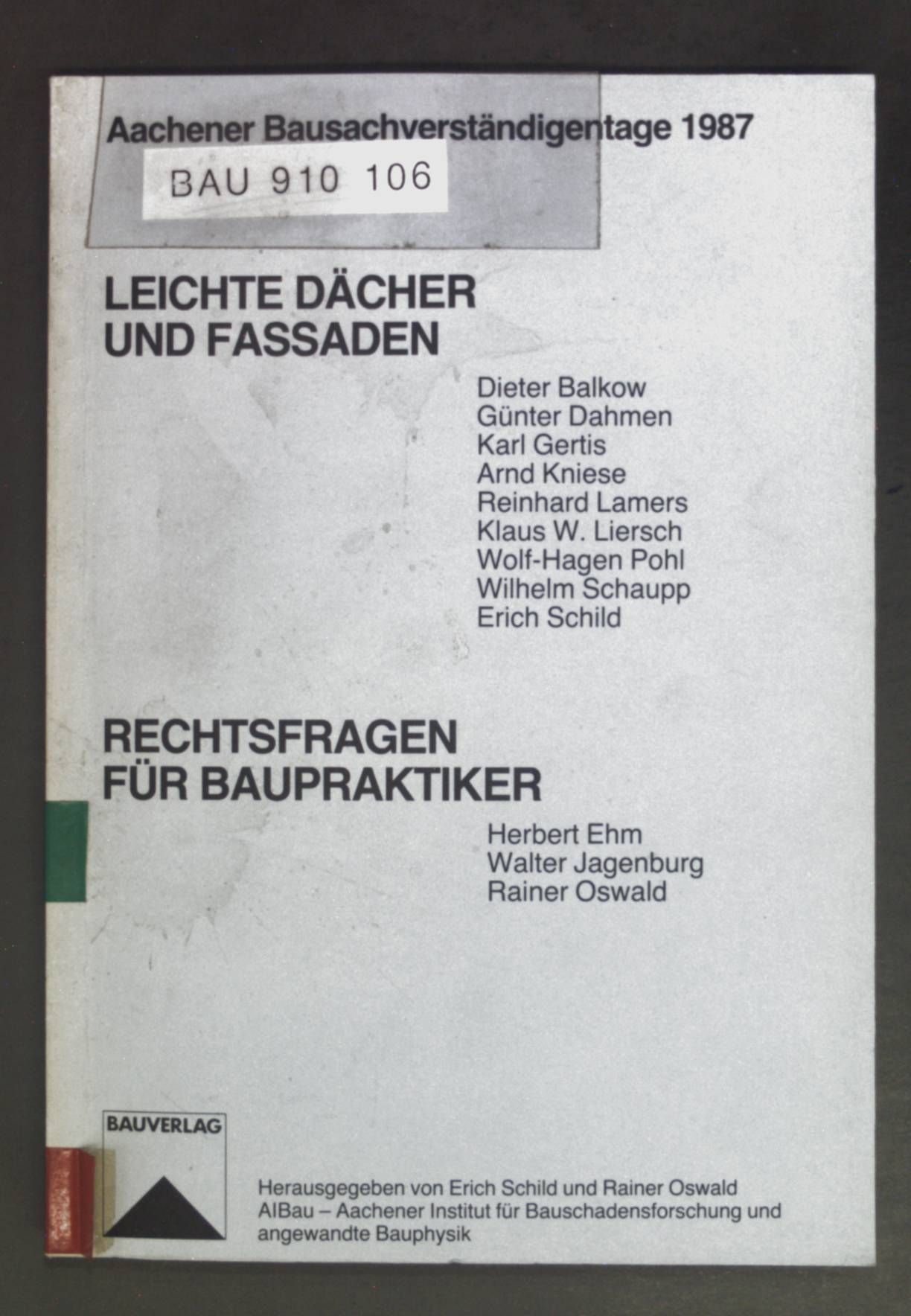 Leichte Dächer und Fassaden