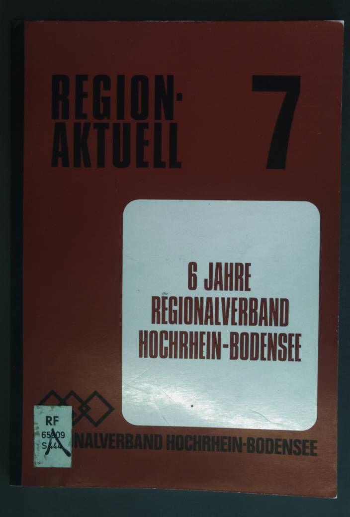 6 Jahre Regionalverband, Hochrhein-Bodensee