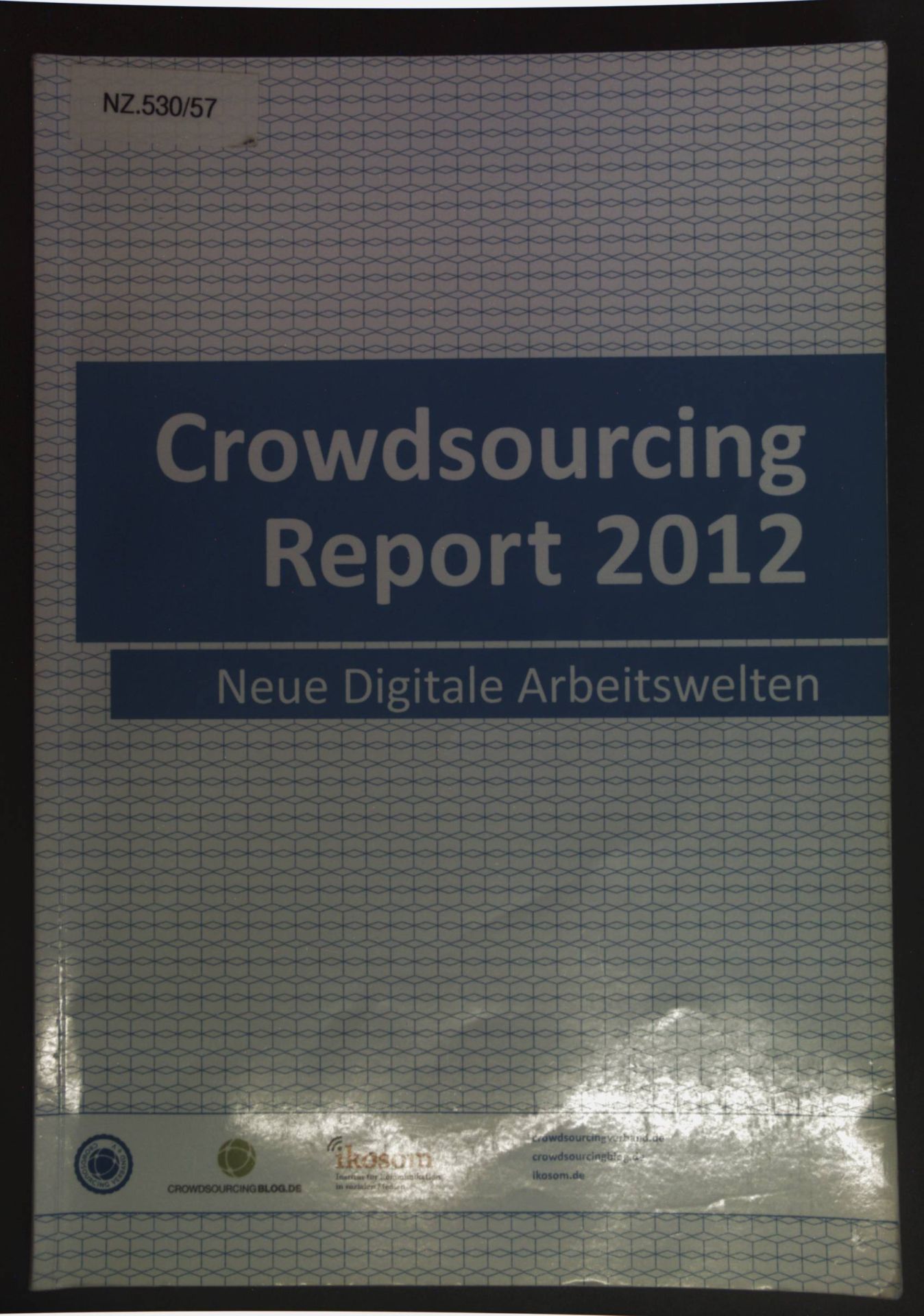 Crowdsourcing Report 2012 : Neue Digitale Arbeitswelten