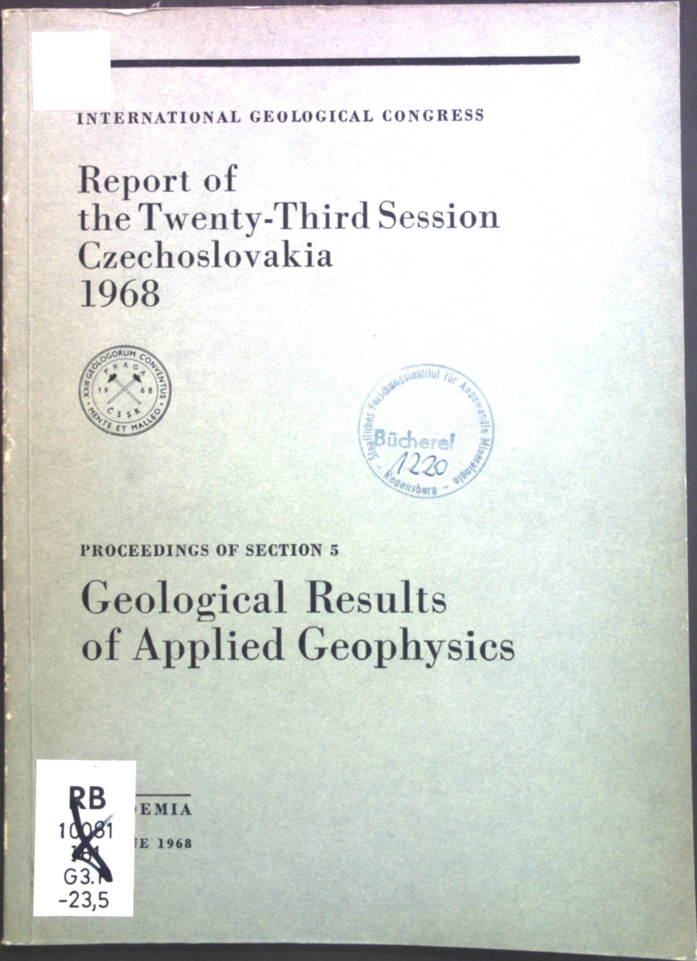 Geological results of applied geophysics