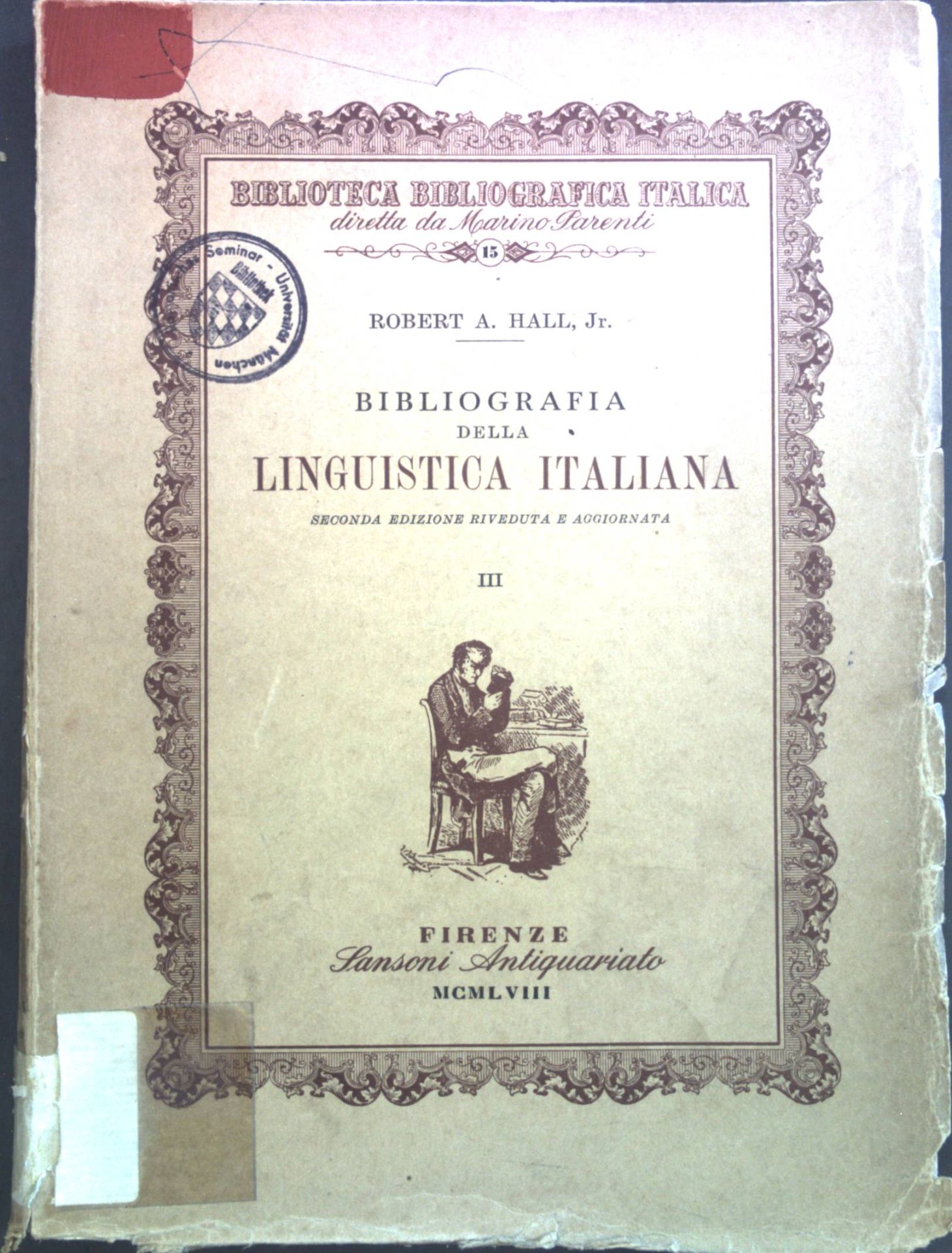 Bibliografia della linguistica italiana III
