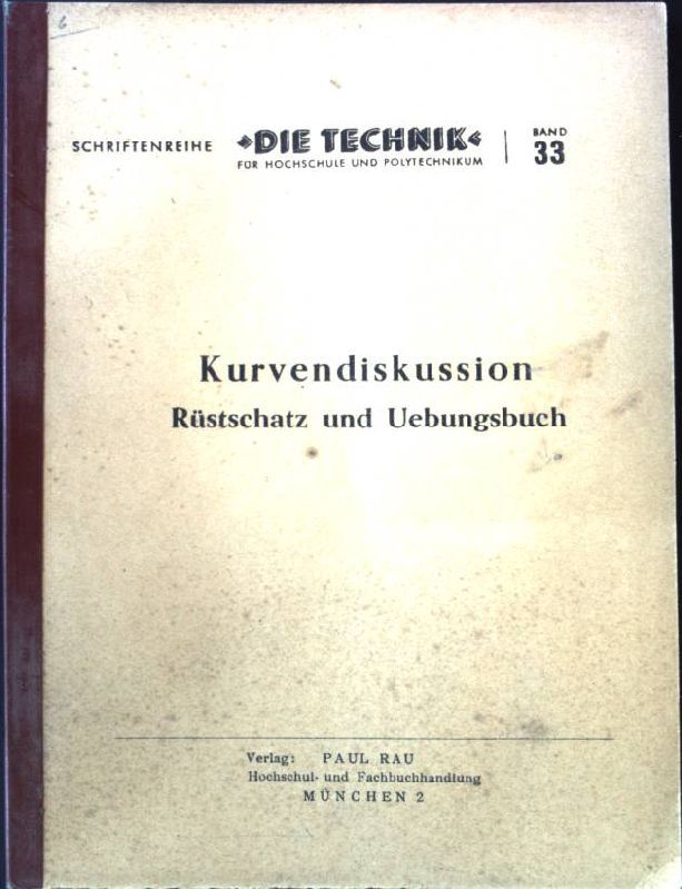 Kurvendiskussion Rüstschatz und Uebungsbuch