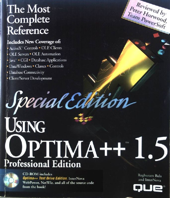 Using OPTIMA++ 1.5