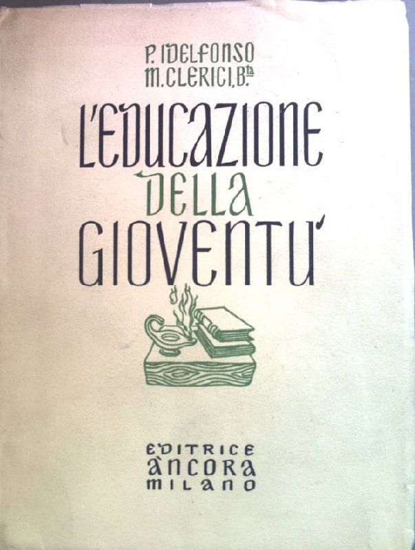 L'educazione della Gioventù