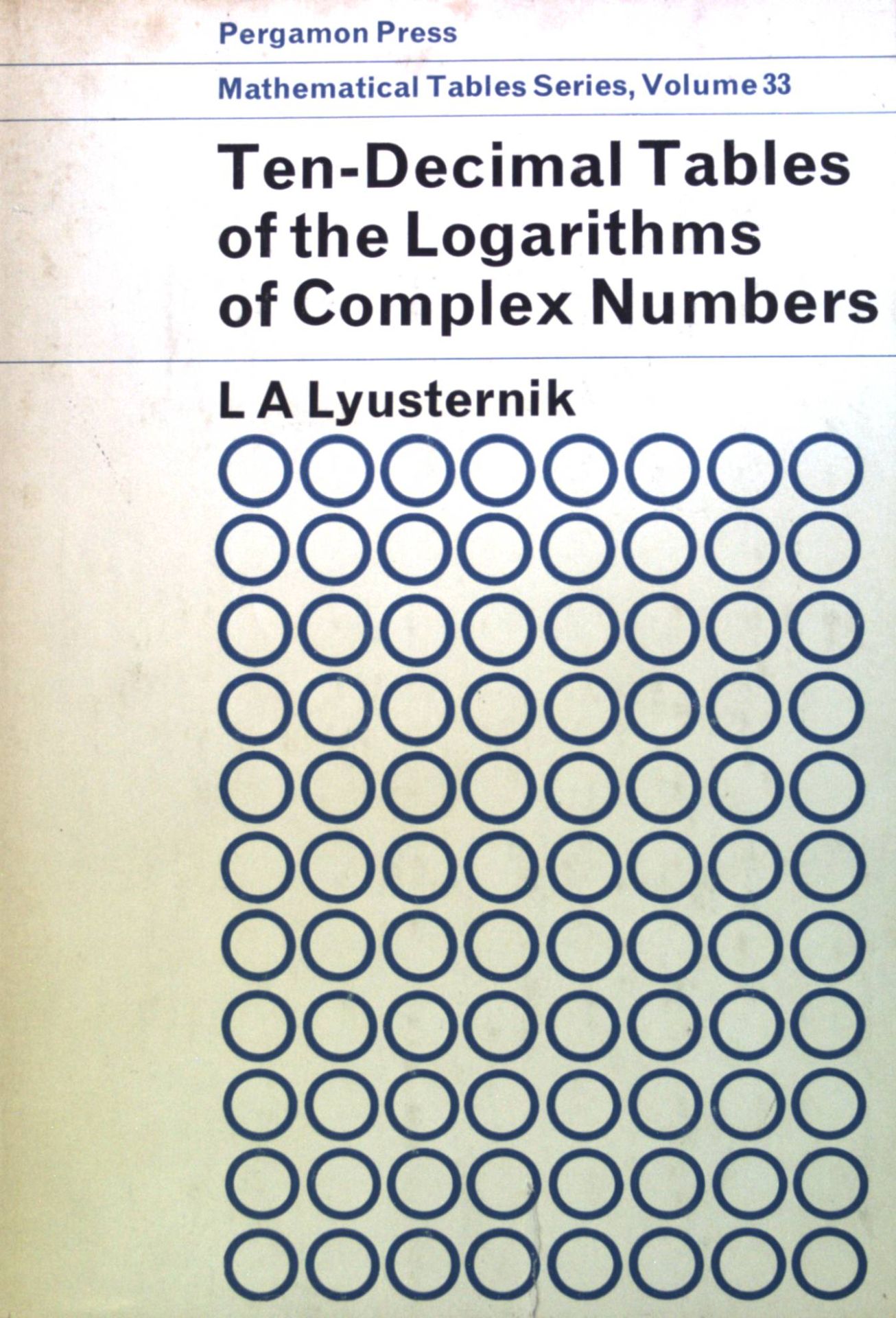 Ten-Decimal Tables of the Logarithms of Complex Numbers and for the Transformation from Cartesian to Polar Coordinates