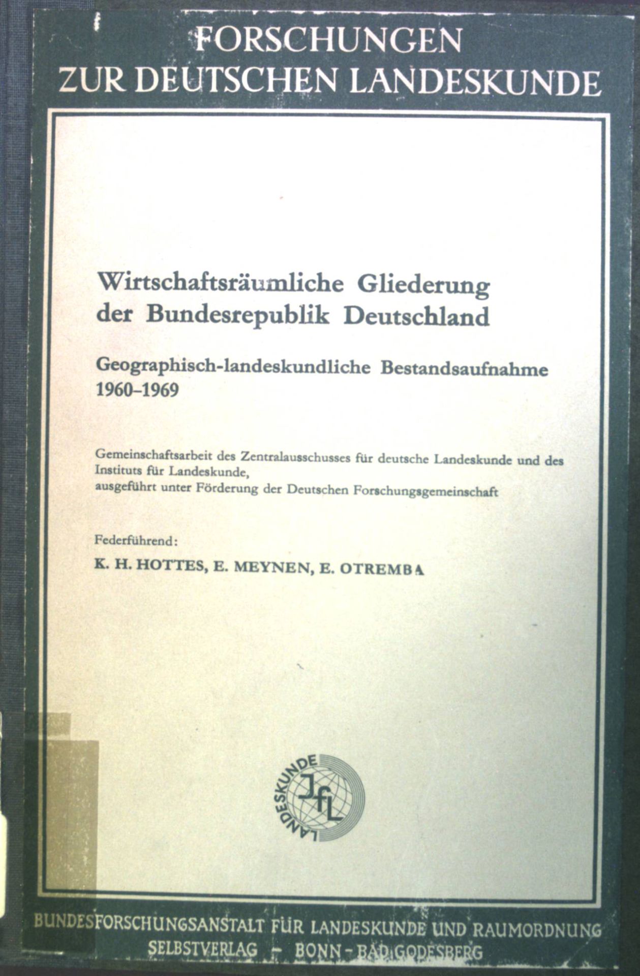 Wirtschaftsräumliche Gliederung der Bundesrepublik Deutschland