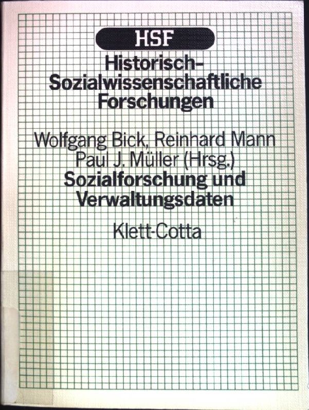 Sozialforschung und Verwaltungsdaten