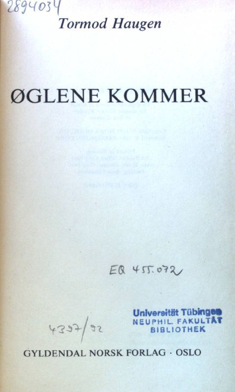 Oglene Kommer