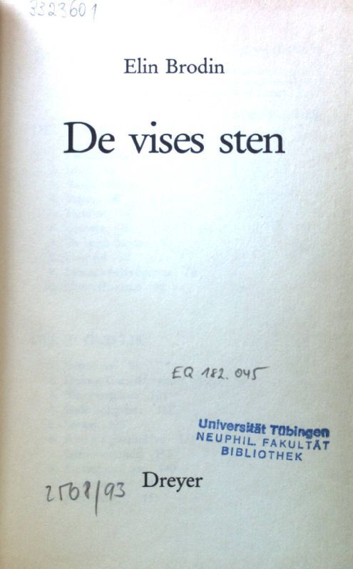 De vises sten