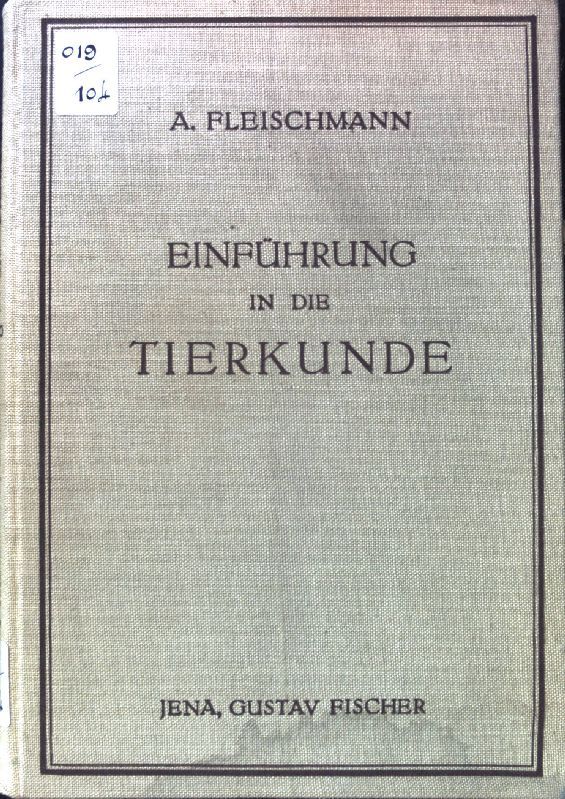 Einführung in die Tierkunde