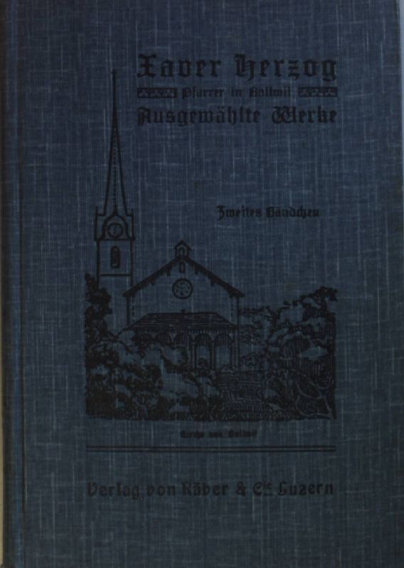 Ausgewählte Werke: II. BÄNDCHEN: Stöffeli, der Pfistergeselle