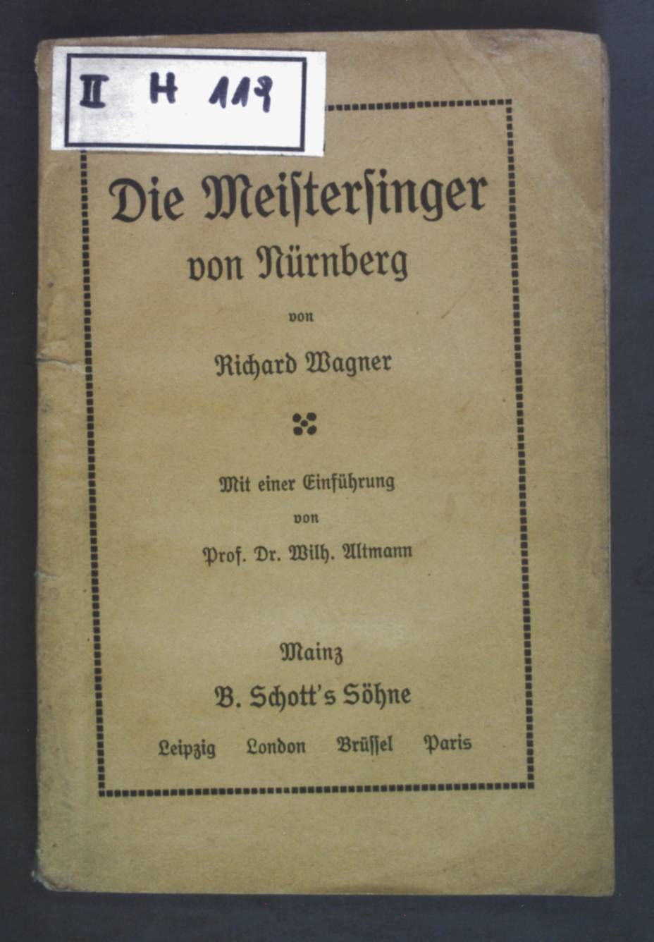 Die Meistersinger von Nürnberg