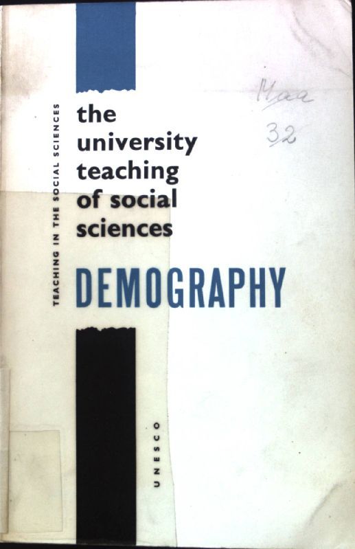 Demography. A survey prepared under the auspices of the International Union for the Scientific Study of Population
