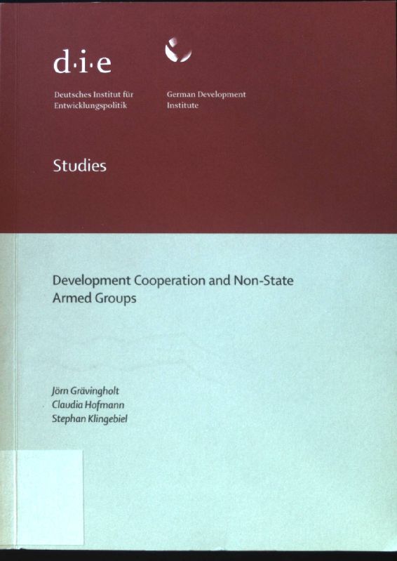 Development cooperation and non-state armed groups