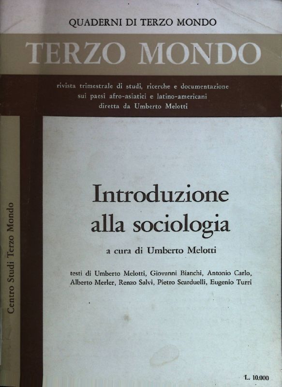 Introduzione alla sociologia