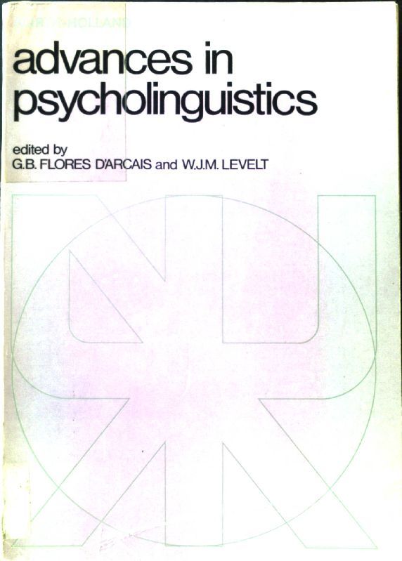 Advances in Psycholinguistics