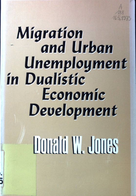 Migration and Urban Unemployment in dualistic Economic Development