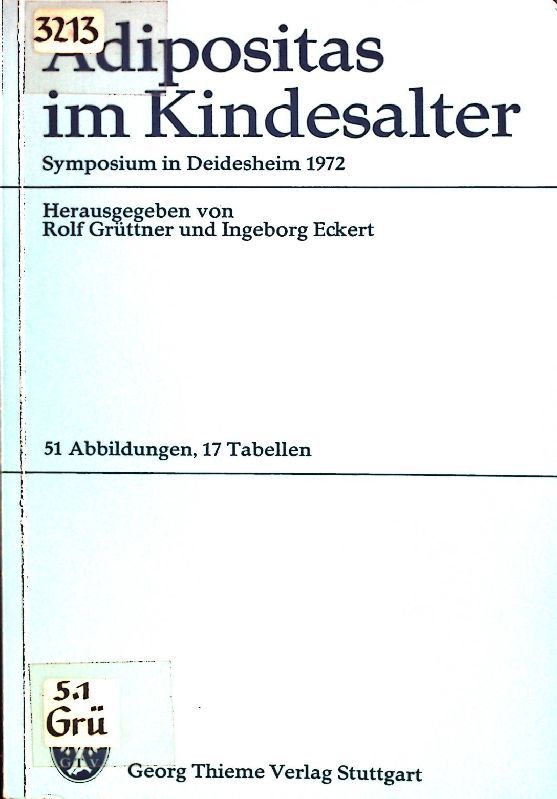 Adipositas im Kindesalter: Symposium in Deidesheim