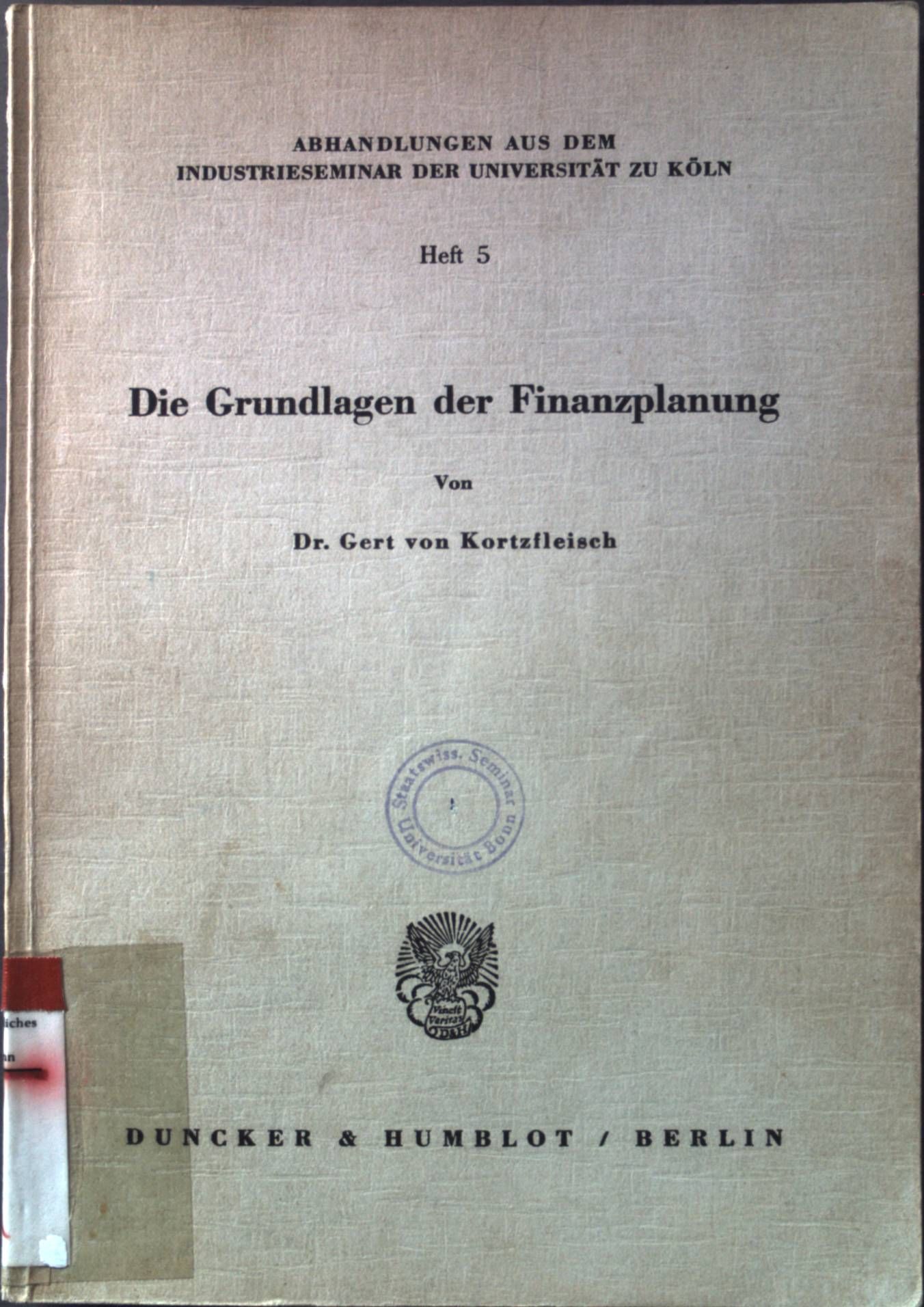 Die Grundlagen der Finanzplanung
