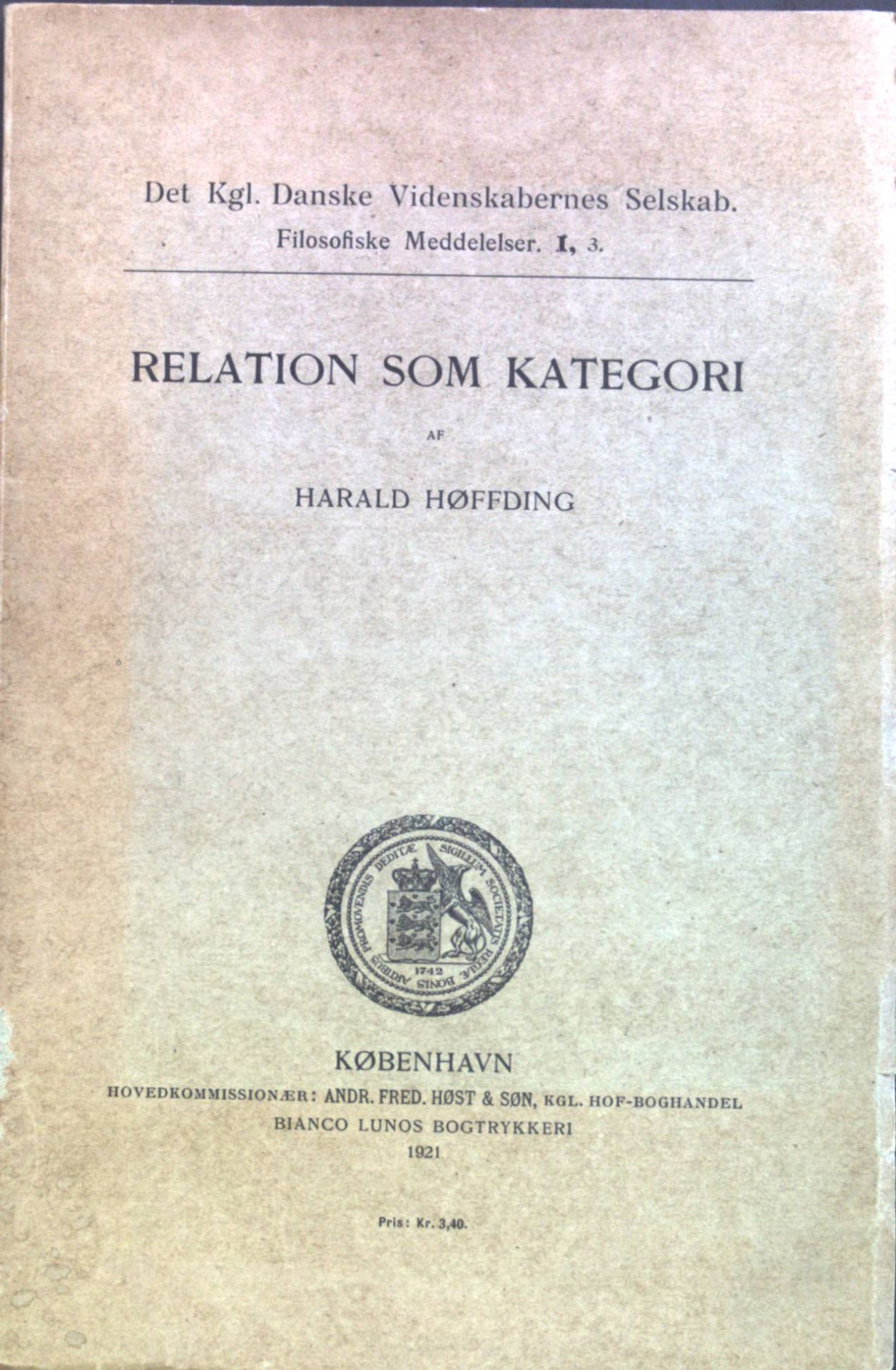 Relation som Kategori