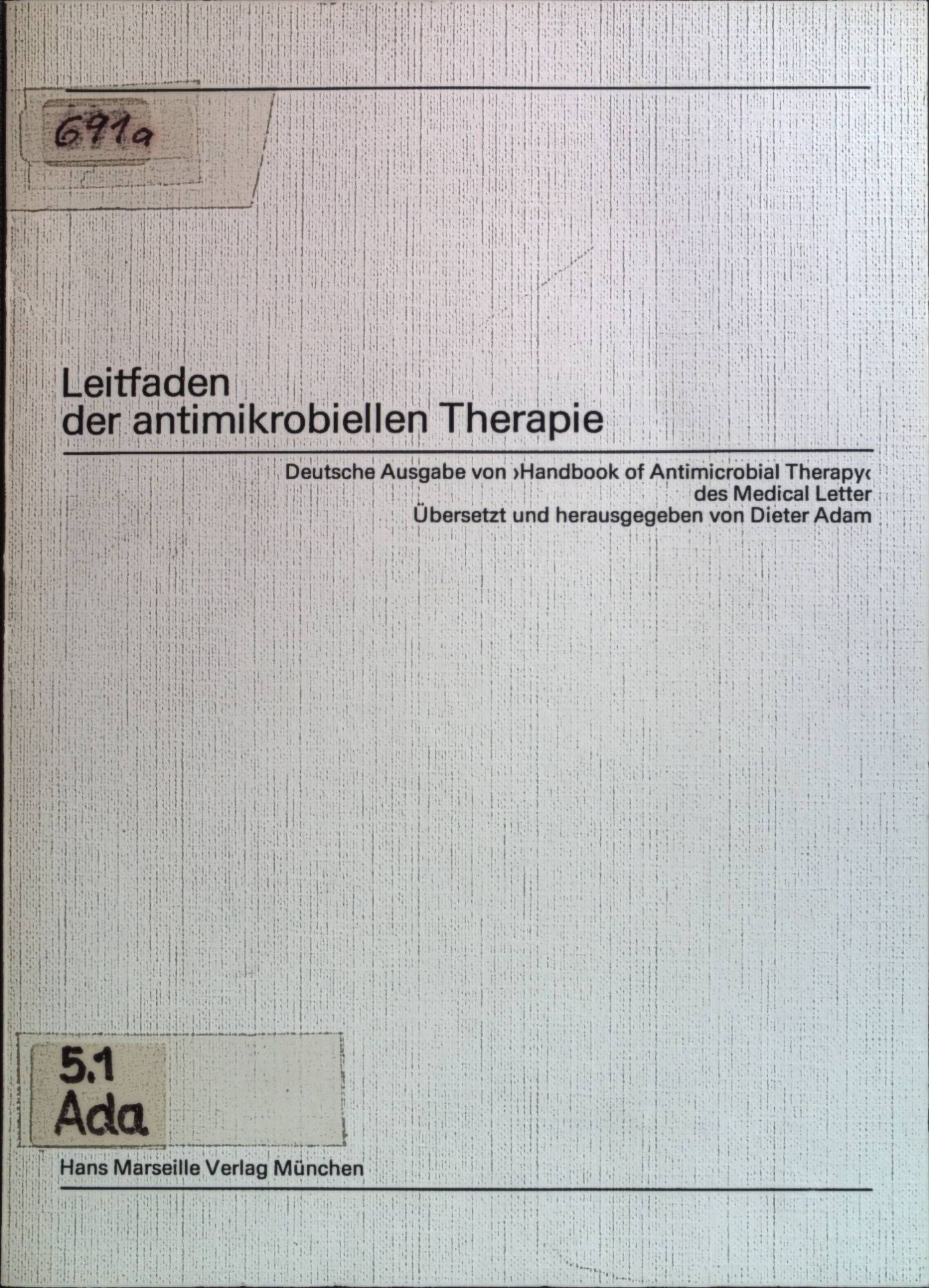 Leitfaden der antimikrobiellen Therapie