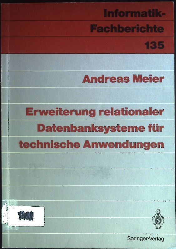 Erweiterung relationaler Datenbanksysteme für technische Anwendungen