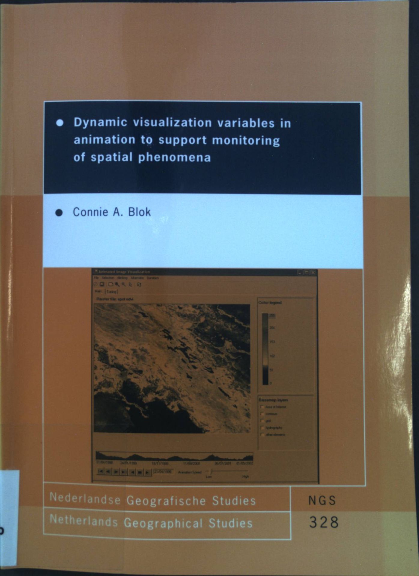 Dynamic visualization variables in animation to support monitoring of spatial phenomena