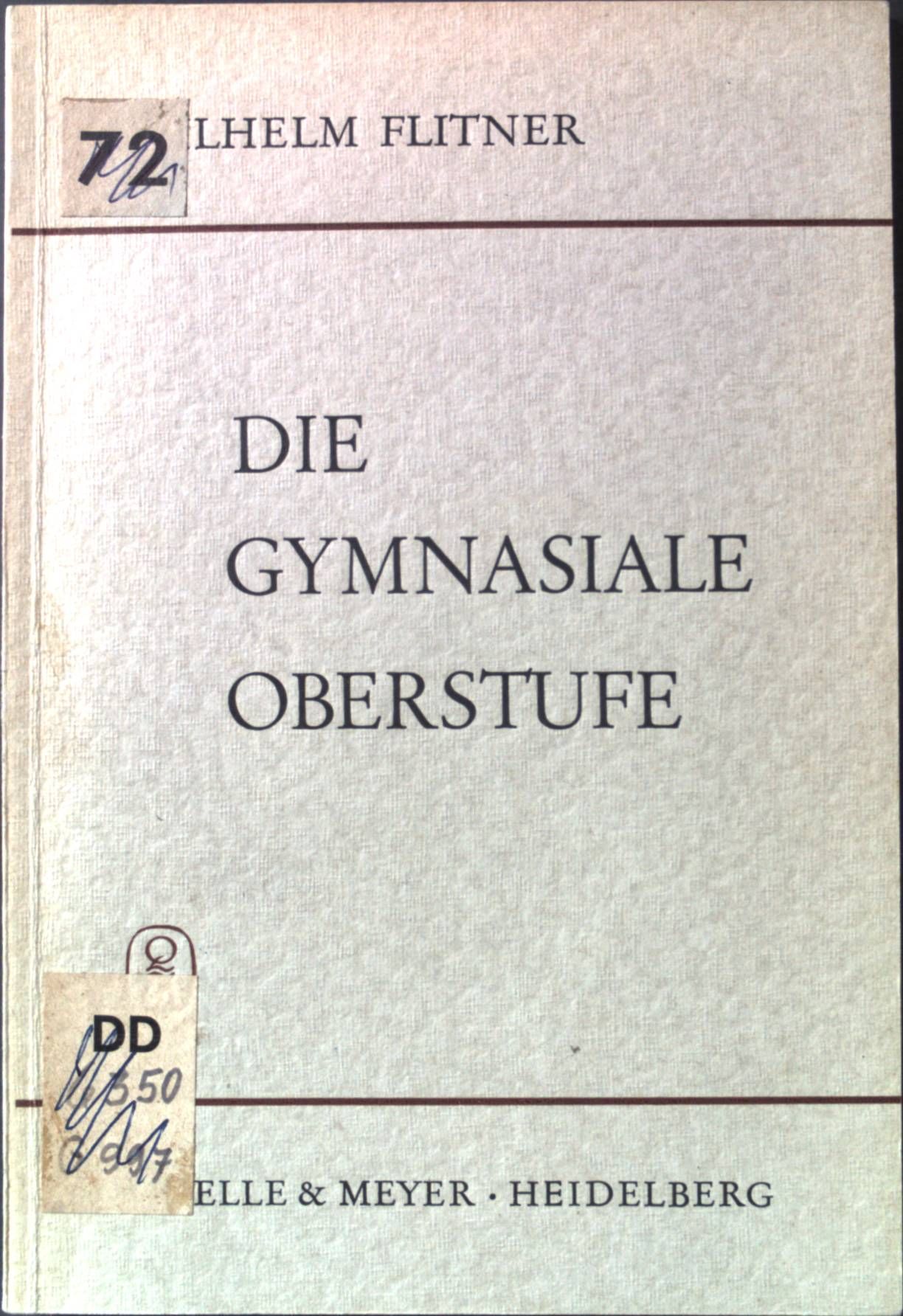 Die gymnasiale Oberstufe