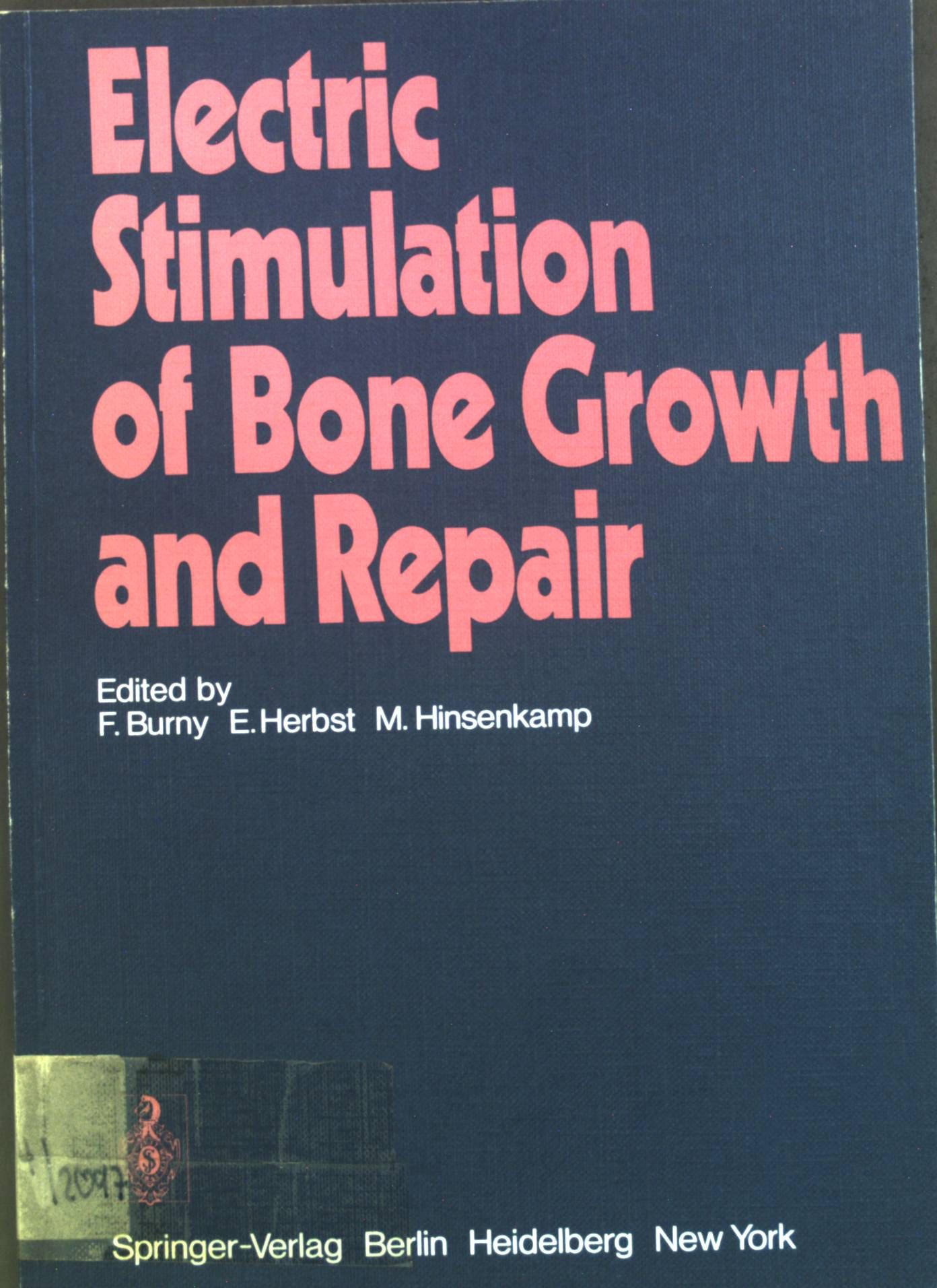 Electric Stimulation of Bone Growth and Repair