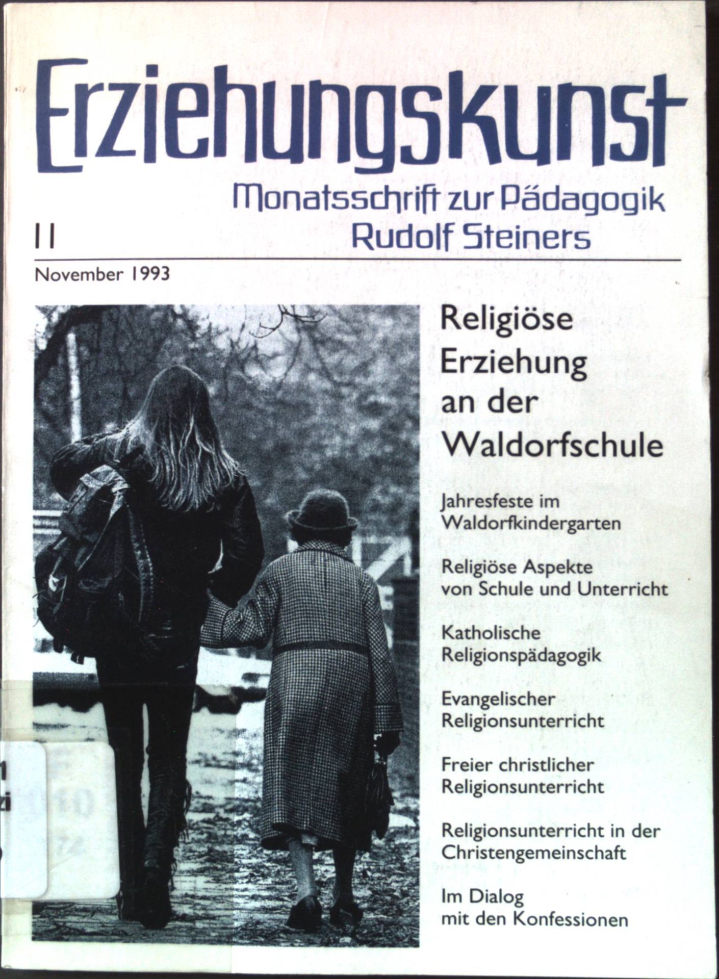 Religiöse Erziehung an der Waldorfschule