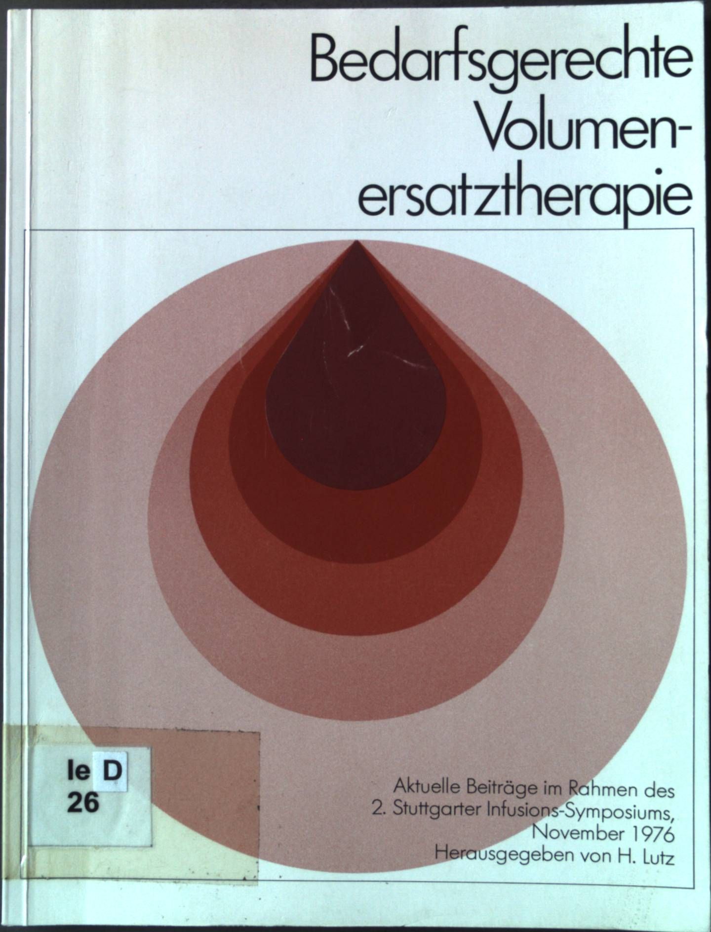 Bedarfsgerechte Volumenersatztherapie