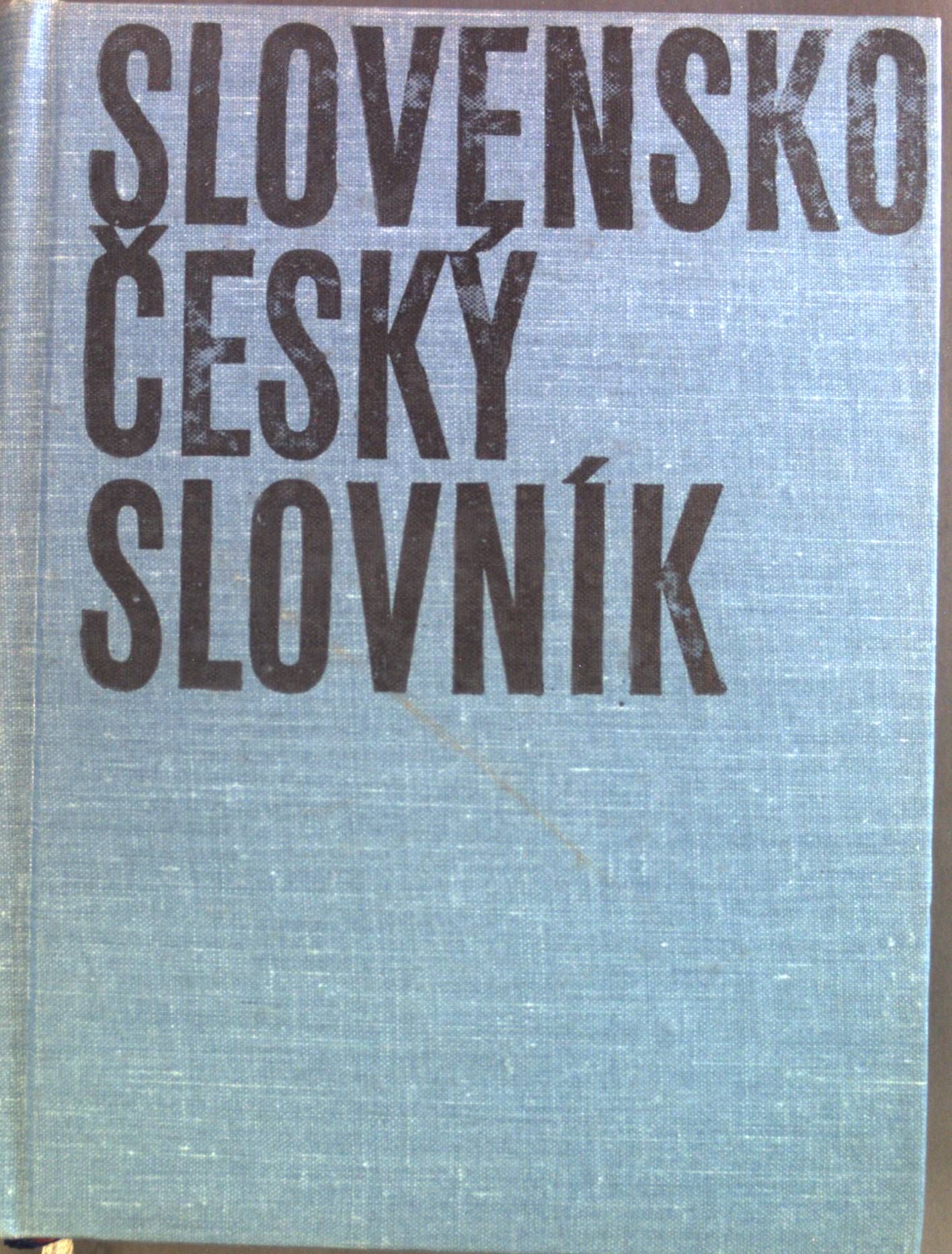 Slovensko-Cesky Slovnik